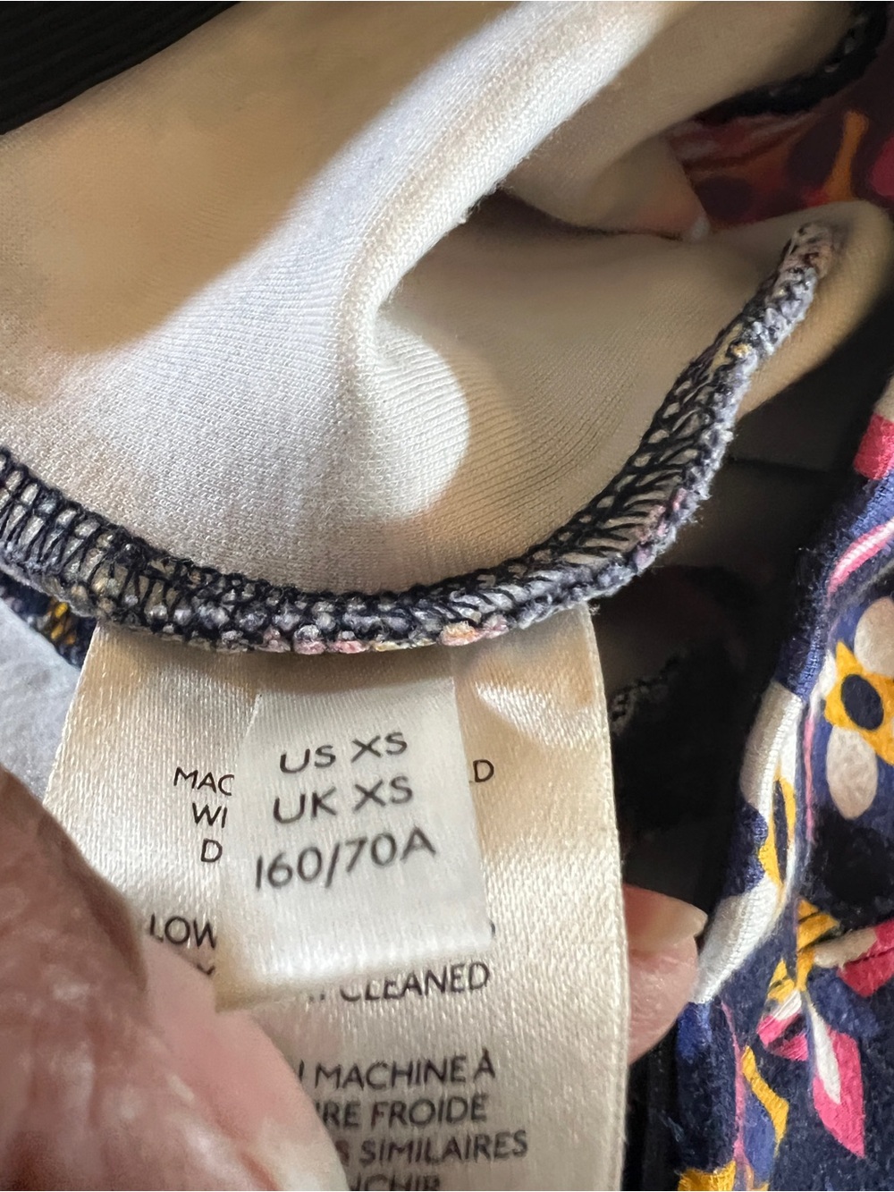 Maeve Anthropologie Floral Geo Crop Flare Knit Pants XS Retro Mod Statement - Picture 7 of 7